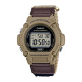 Men's Digital Watch with Cloth Band Waterproof LED Backlight
