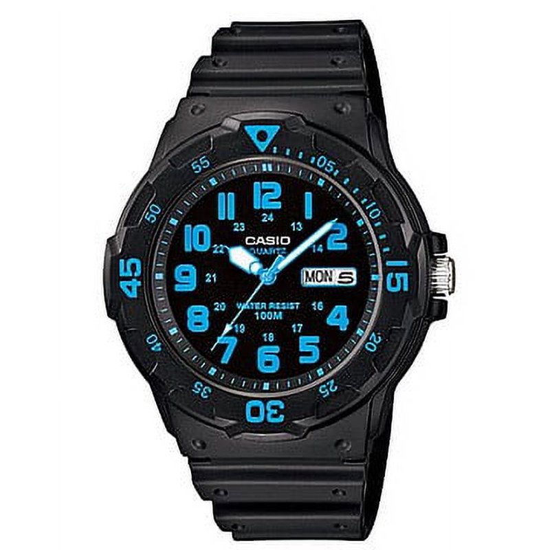 Casio Dive Style Men's Water Resistant Watch with Luminous Hands