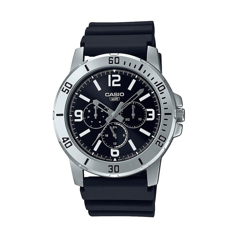 Casio Men's Sports Watch Model MTPVD300-7B Water Resistant Analog Timepiece