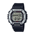 Digital Sport Watch with Stainless Steel Bezel and 10-Year Battery - Water Resistant
