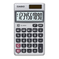 Casio 10-Digit Basic Calculator with Protective Case - Solar Power
