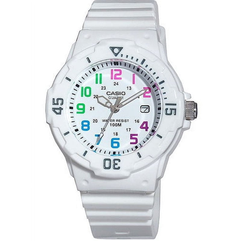 Casio Women's Dive Style Watch - Water Resistant 100M, Resin Band