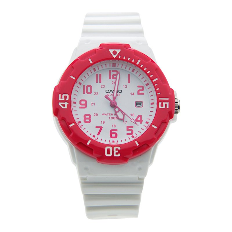 Casio Women's Dive Style Watch with Water Resistance and Resin Band
