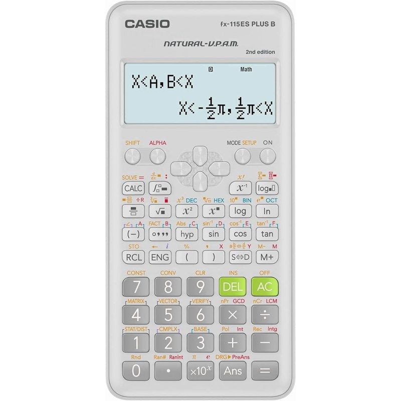 Casio fx-115ES PLUS B 2nd Edition Scientific Calculator with Natural Display