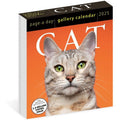 Cat Calendar 2025 Gallery Desk Calendar with Stunning Cat Photos - Desktop Display