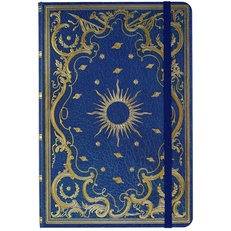 Celestial Dot Matrix Notebook - Compact Journal for Writing & Sketching