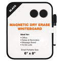 Magnetic Whiteboard Dry-Erase Mini Board with Marker & Magnets 6x8