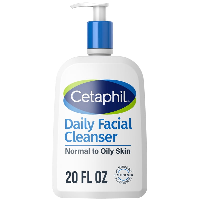 Gentle Facial Cleanser for Sensitive & Oily Skin - 20 oz
