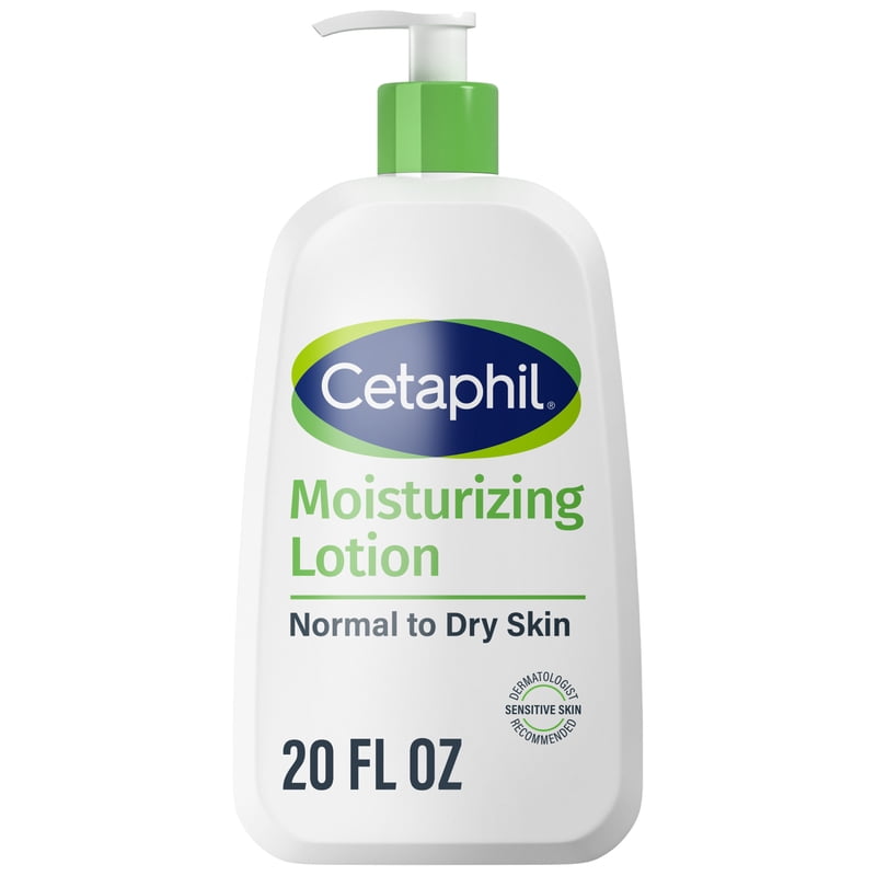 Cetaphil Moisturizing Lotion for All Skin Types - Hydrating, Fragrance-Free, 20 fl oz