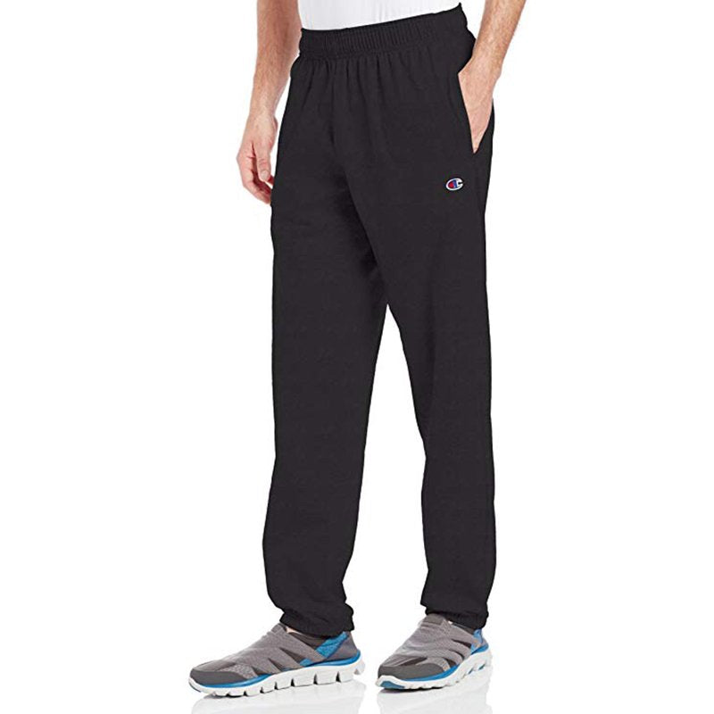 Champion Men's Lightweight Jersey Sweatpants with Cinched Bottoms
