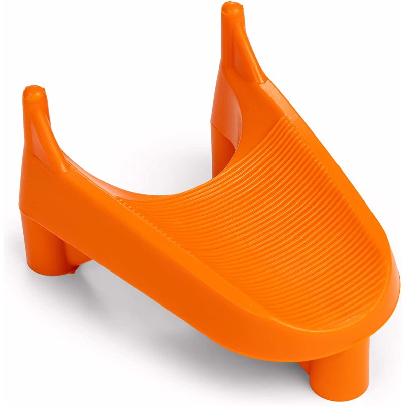 Heavy Duty Football Kickoff Tee - High Visibility Orange, 1 Inch for Practice & Game