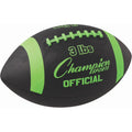 Weighted Football Trainer 3lb - Official Size, Green/Black for Arm Strength & Passing