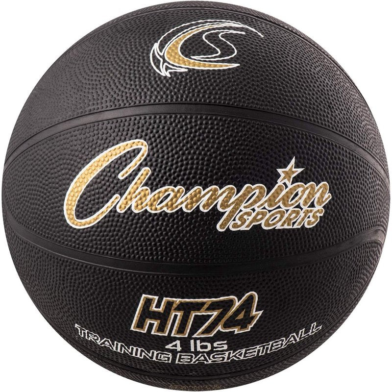 Weighted Basketball Trainer 4lb Regulation Size Rubber Cover for Shooting Drills