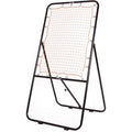 Lacrosse Bounce Target with Steel Frame Ball Return Net for Training and Drills