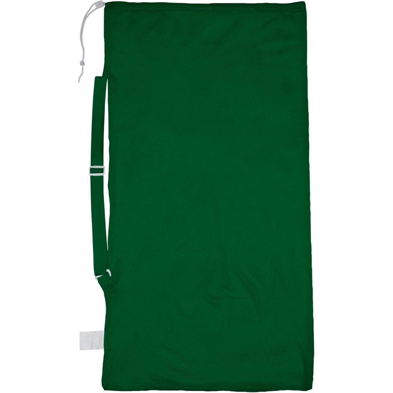 Champion Sports Mesh Equipment Bag with Shoulder Strap 24" x 48" - Green