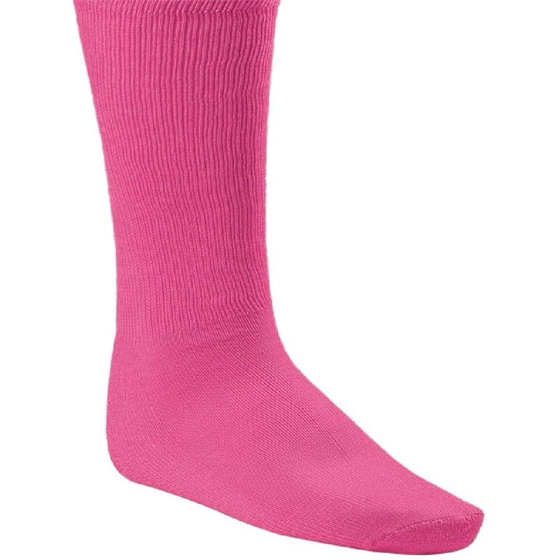 Champion Rhino All Sport Tube Socks - Cushioned, Stay-In-Place Fit - Small (6.5-8.5) - Pink