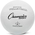 Rubber Volleyball - Official Size for Indoor and Outdoor Play, Durable Regulation Volleyball