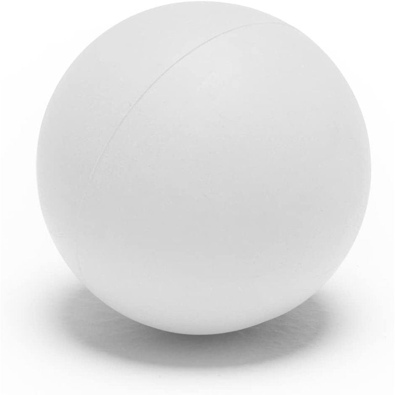 Soft Lacrosse Practice Balls 12-Pack for Indoor Training - White & Pink
