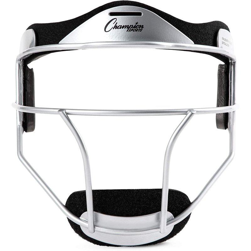 Steel Softball Face Mask for Adults - Fielders Mask with Adjustable Fit & Wide Vision