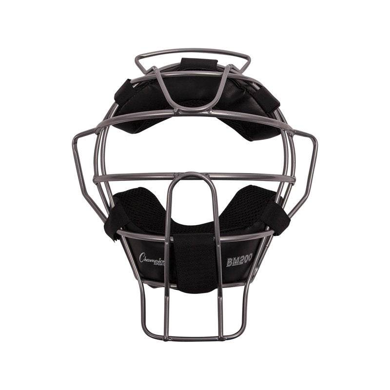 Lightweight Umpire Face Mask with Steel Cage & Adjustable Fit - Protects Head & Face