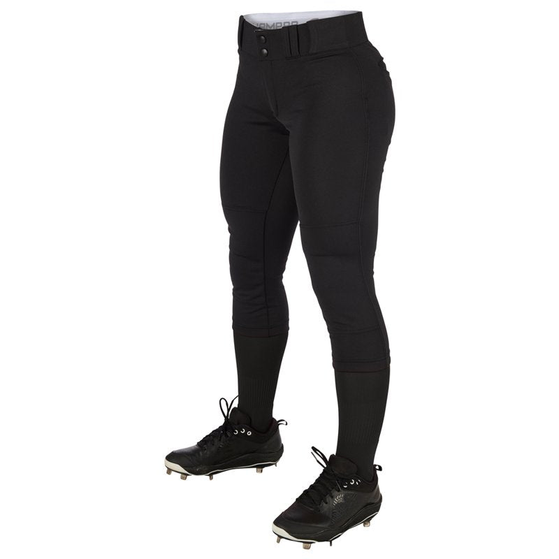 Fastpitch Softball Pants Men’s Low-Rise Tapered Leg with Reinforced Knees