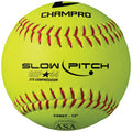12 Pack Slowpitch Softballs - ASA Approved 12" Softballs with Durahide Cover