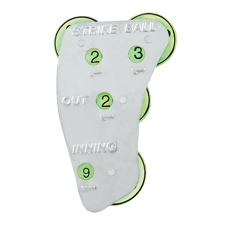 Umpire Indicator Set with Steel Dial - Yellow, Bulk Pack of 12