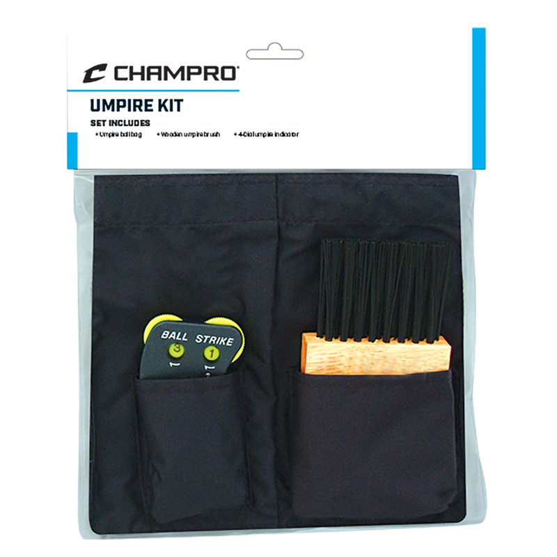 Baseball Umpire Kit with Ball Bag Brush and Indicator - All Variants