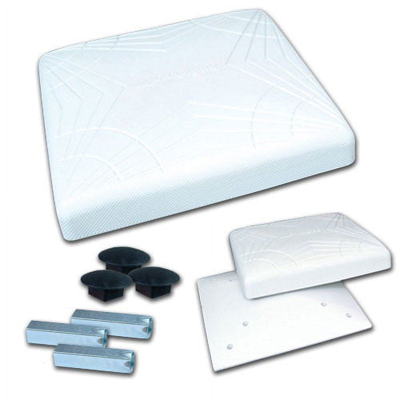 Dislodging Baseball Base System 15x15 Inch with Ground Anchors - Little League Approved