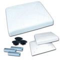 Dislodging Baseball Base System 15x15 Inch with Ground Anchors - Little League Approved