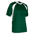 Champro Sweeper Soccer Jersey - Adult Large, Forest Green w/ White Highlights (Variation: Men)