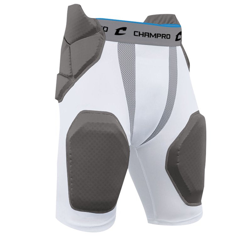 Football Girdle with Protective Pads and Compression Fit - Youth & Adult