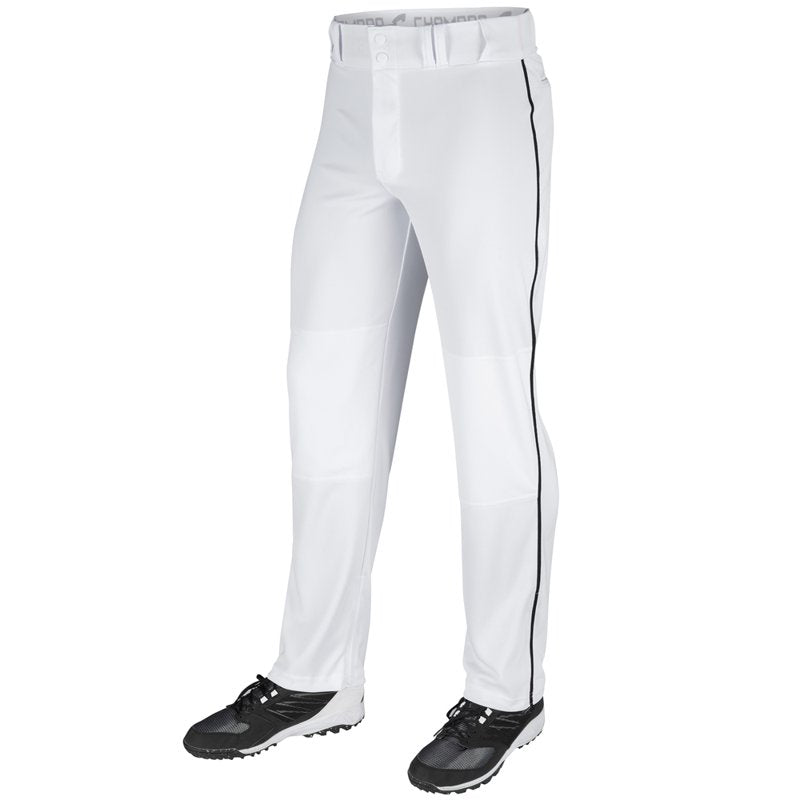 Triple Crown Open-Bottom Baseball Pants with Braid - Adult Sizes