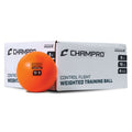 Weighted Baseballs for Training - 15 oz, 4 Pack, Orange