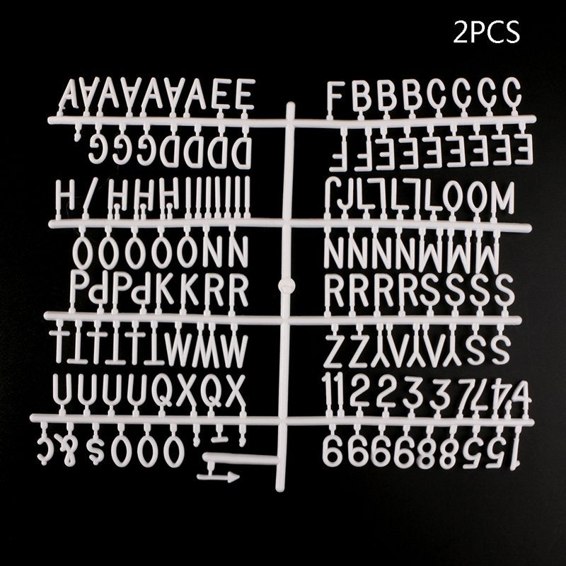290-Piece Felt Letter Board Characters Set for Home & Office Use