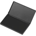 Nontoxic Foam Ink Pad - Black, 2.8 x 4.3 Inches, Re-inkable Stamp Pad