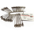 Assorted Sizes Safety Pins - Sewing Fasteners, Craft & Sewing Supplies (50 Pack)