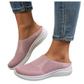 Lightweight Open-Back Slip-On Mules for Women - Breathable and Comfortable