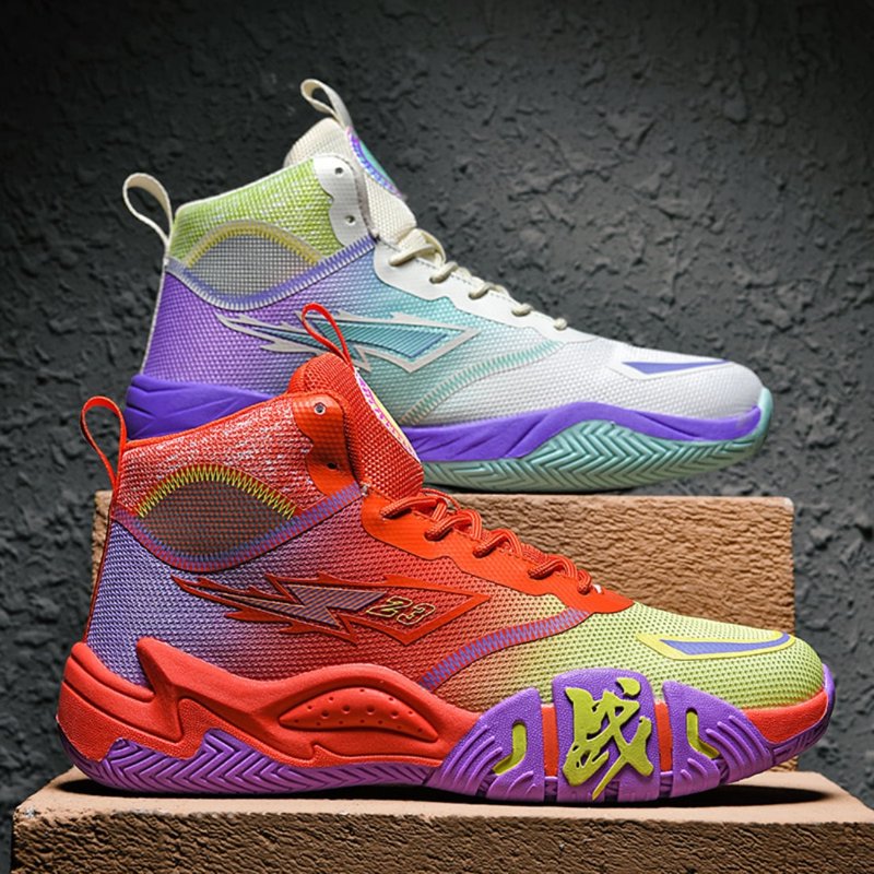 Breathable Indoor Outdoor Basketball Shoes for Youth and Men