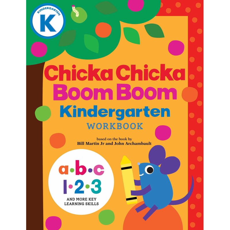 Kindergarten Workbook for Ages 4-6 - Tracing, Counting, Shapes & Problem Solving