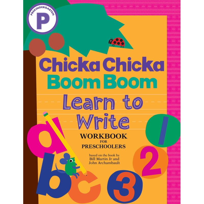 Preschool Alphabet & Number Tracing Workbook for Kids Ages 3-5