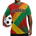 Football Fan Shirts for Men & Teens - Flag & Team Styles, Quick Dry, Summer Athletic Top