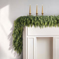 Artificial Christmas Garland for Mantle and Staircase - 5 FT Holiday Decor