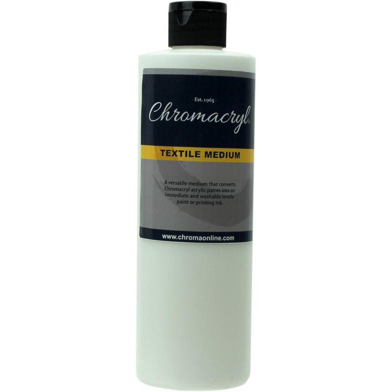 16 oz Textile Medium for Acrylic Paints - Fabric Painting & Screen Printing