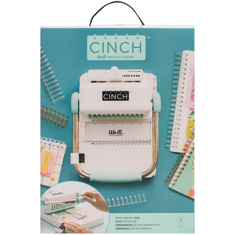 Book Binding Machine - Adjustable Punching for Mini Albums & Projects