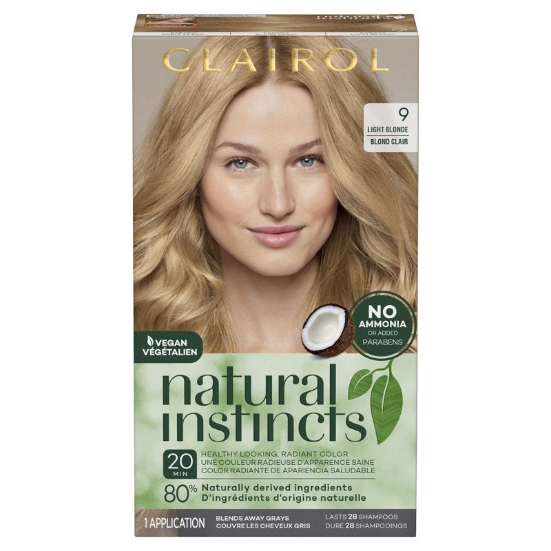 Demi-Permanent Hair Color Creme for Natural & Blonde Shades - 1 Application