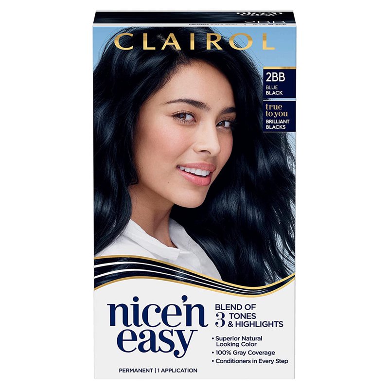 Permanent Hair Color Cream - Multiple Shades, 1 Application