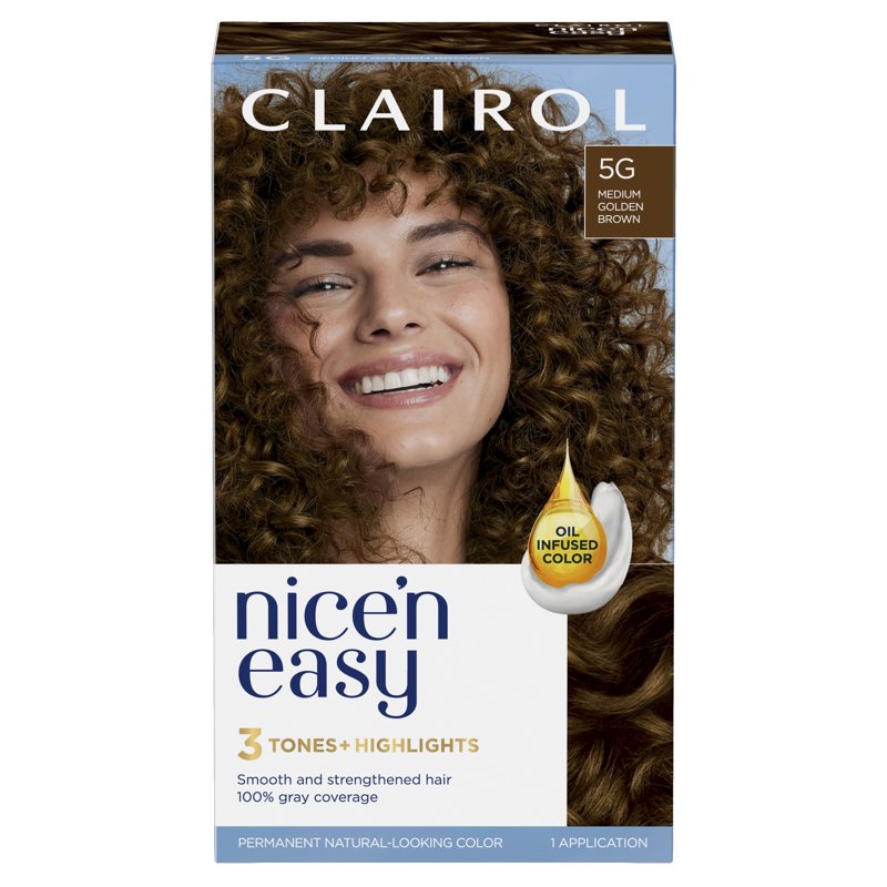 Permanent Hair Color Cream - Multiple Shades, Natural-Looking Coverage & Shine