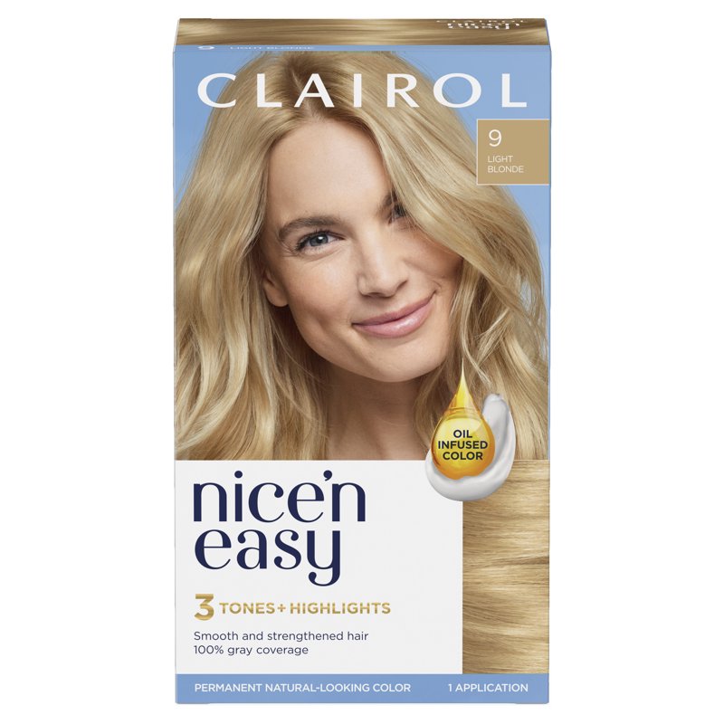 Permanent Hair Color Kit - Multiple Shades & Long-Lasting Gray Coverage