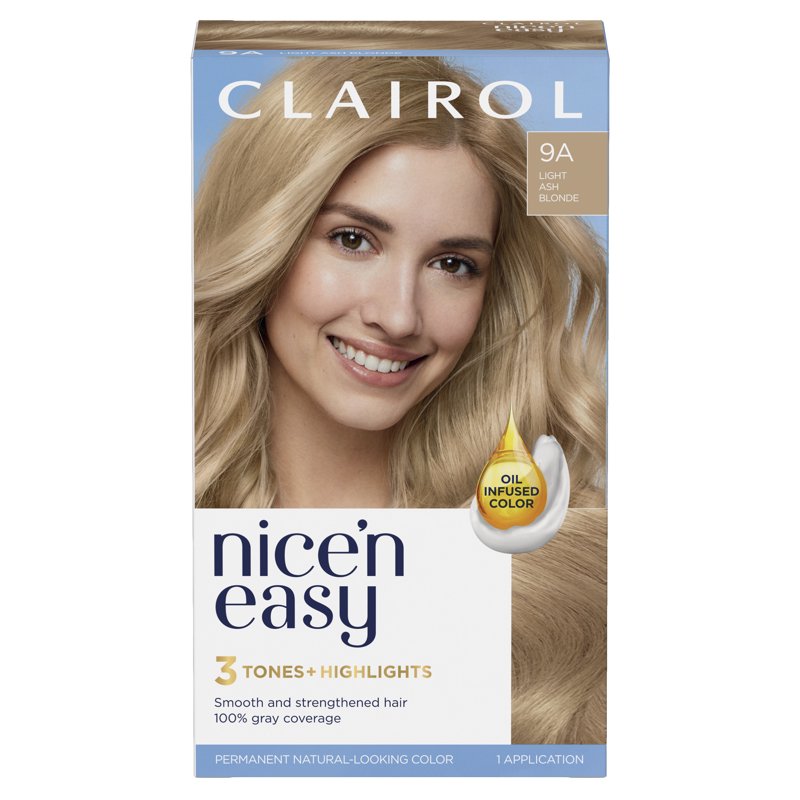 Permanent Hair Color Cream - Natural-Looking Shades, Up to 8 Weeks of Shine
